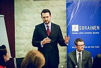Rūdolfs Eņģelis Sorainen mediju brokastis 2017