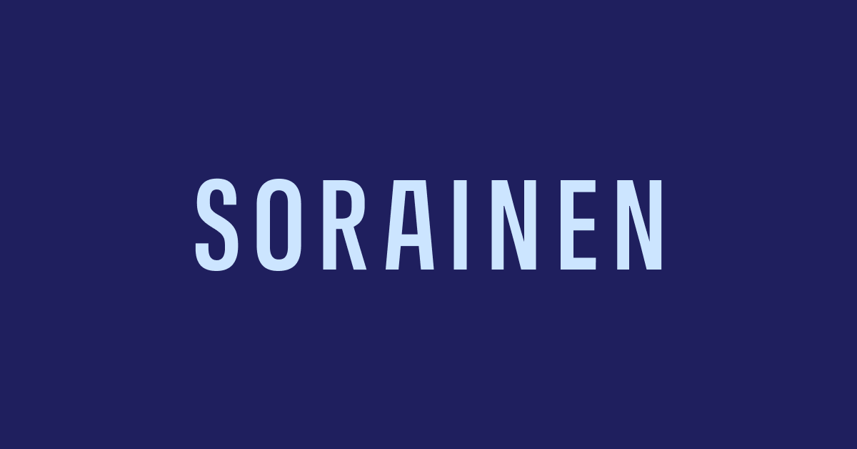 Law firm Sorainen - helping clients succeed in business