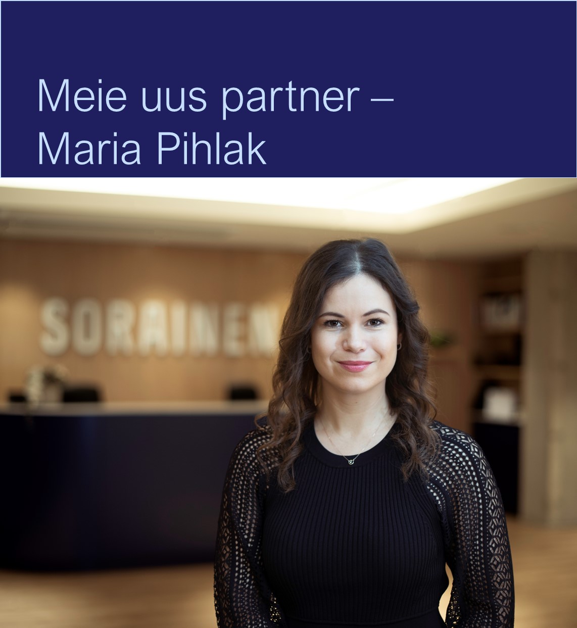 Meie uus partner Maria Pihlak