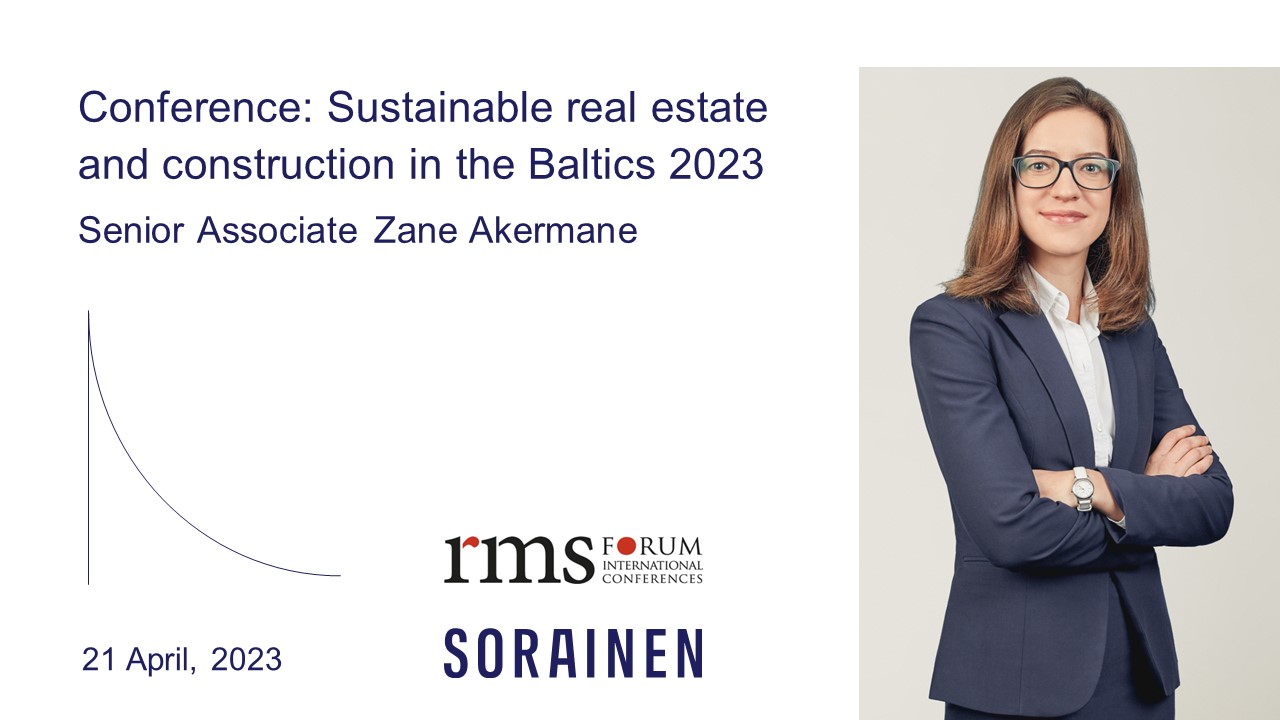 XXVI conference Sustainable real estate and construction in the