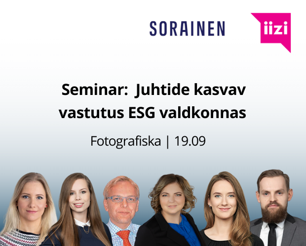 Juhtide kasvav vastutus ESG valdkonnas