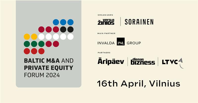 Baltic M&A and Private Equity Forum 2024