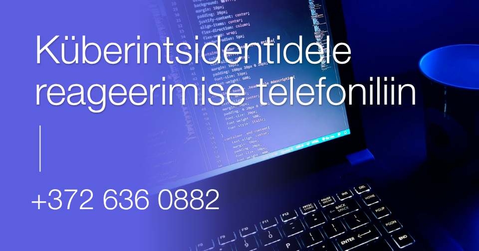 Küberintsidentidele reageerimise telefoniliin