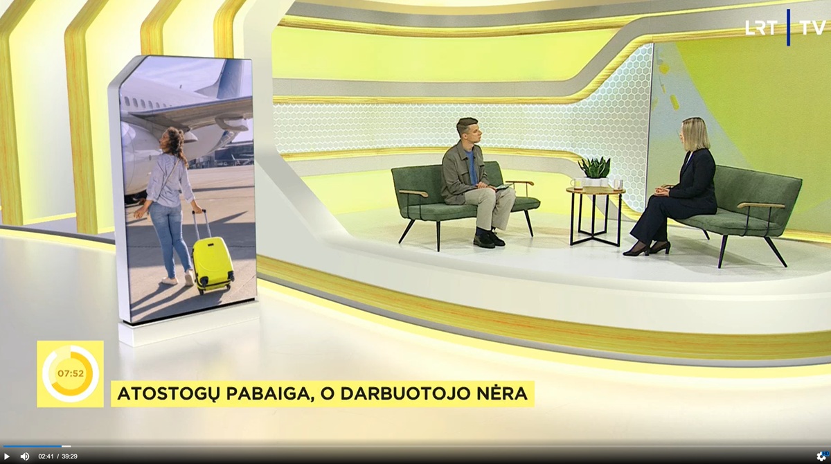 Labas rytas Atostogų pabaiga Aurelija