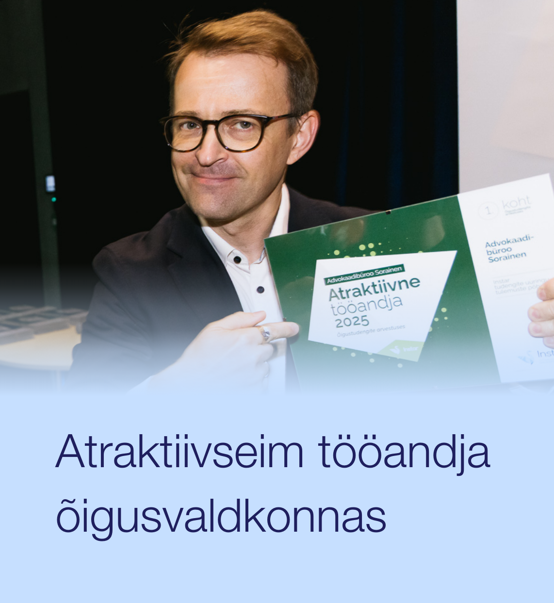Atraktiivseim tööandja õigusvaldkonnas