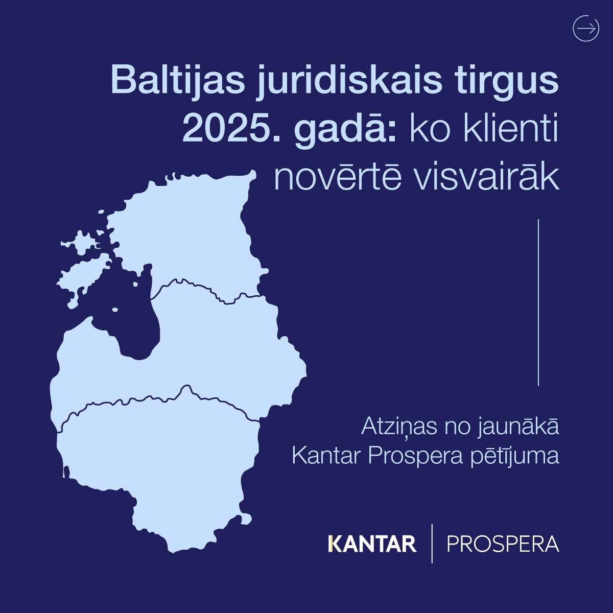 Baltijas juridiskais tirgus 2025. gadā: Ko klienti novērtē visvairāk