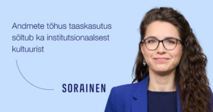 Andmete tõhus taaskasutus sõltub ka institutsionaalsest kultuurist