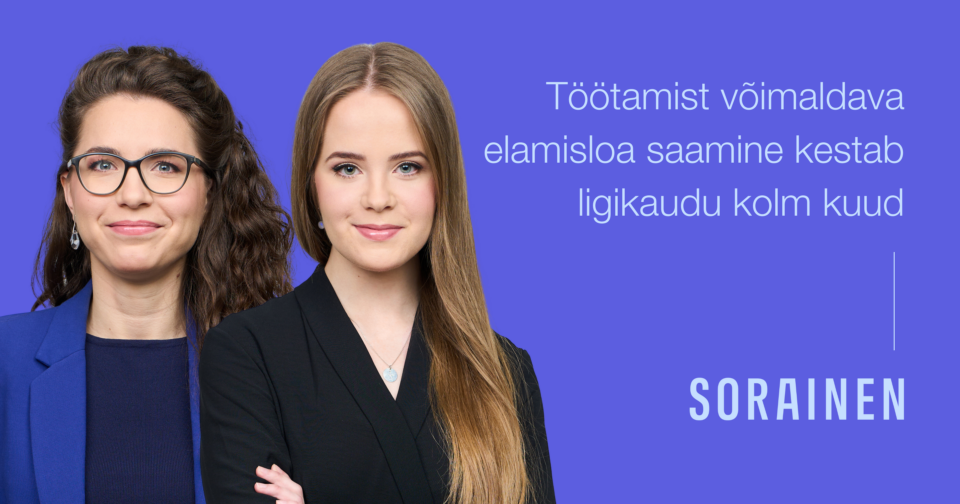 Töötamist võimaldava elamisloa saamine kestab ligikaudu kolm kuud