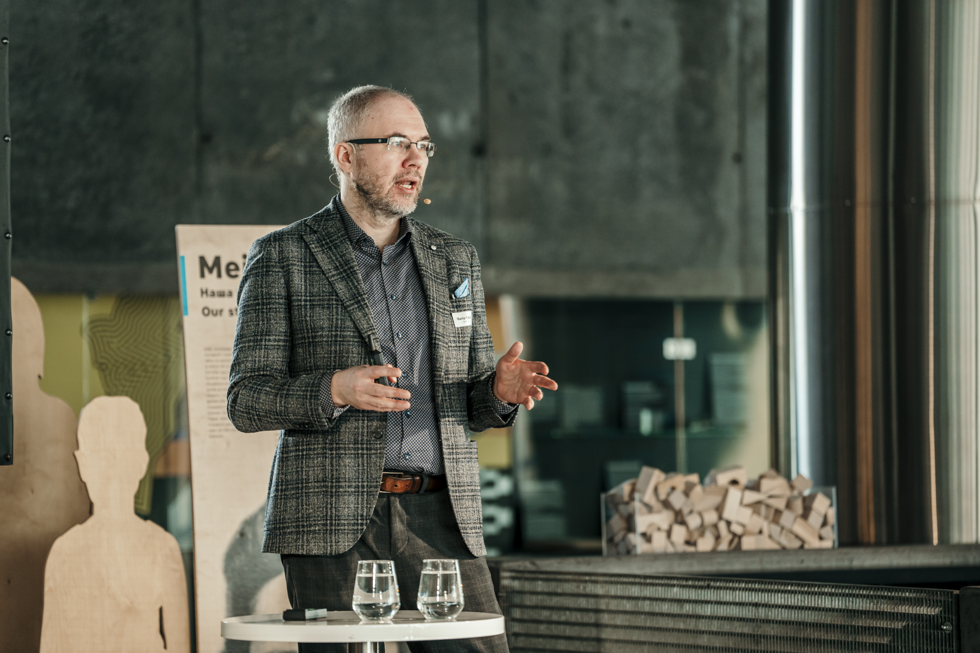 Mario Sõrm esinemas Soraineni ärihommikul