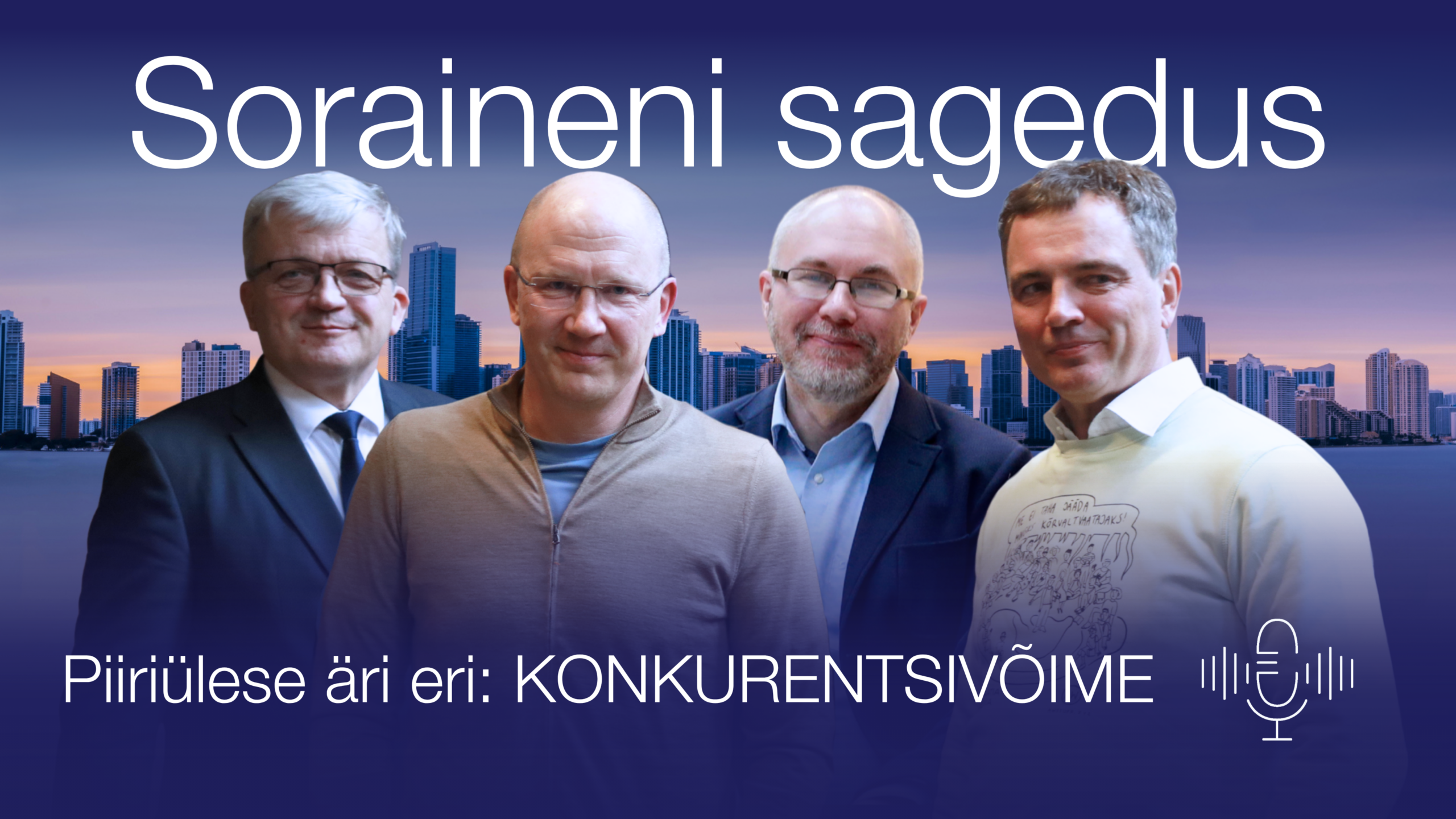 Sorainnei sagedus piiriülese äri eri konkurentsivõime