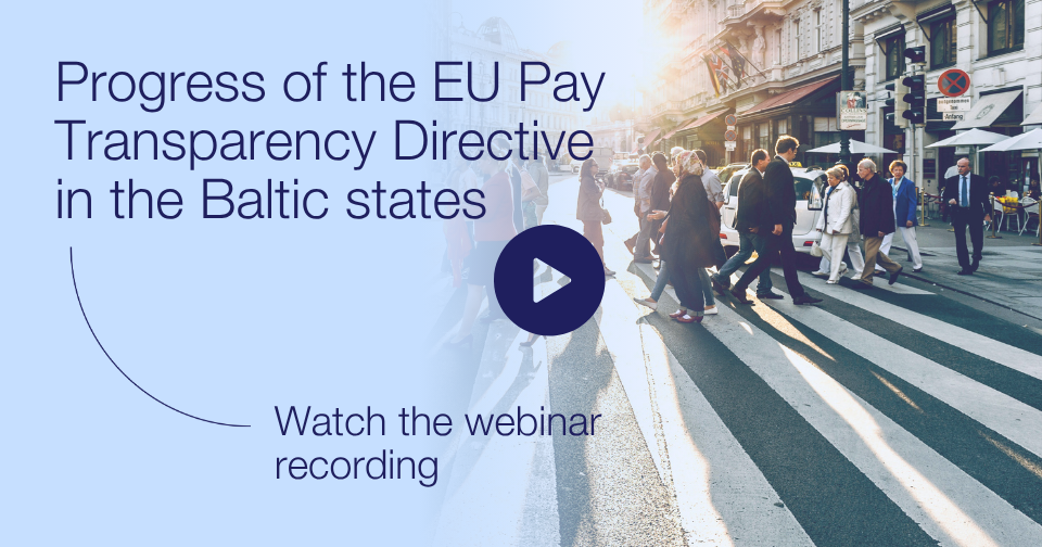 Progress of the EU Pay Transparency Directive I Sorainen