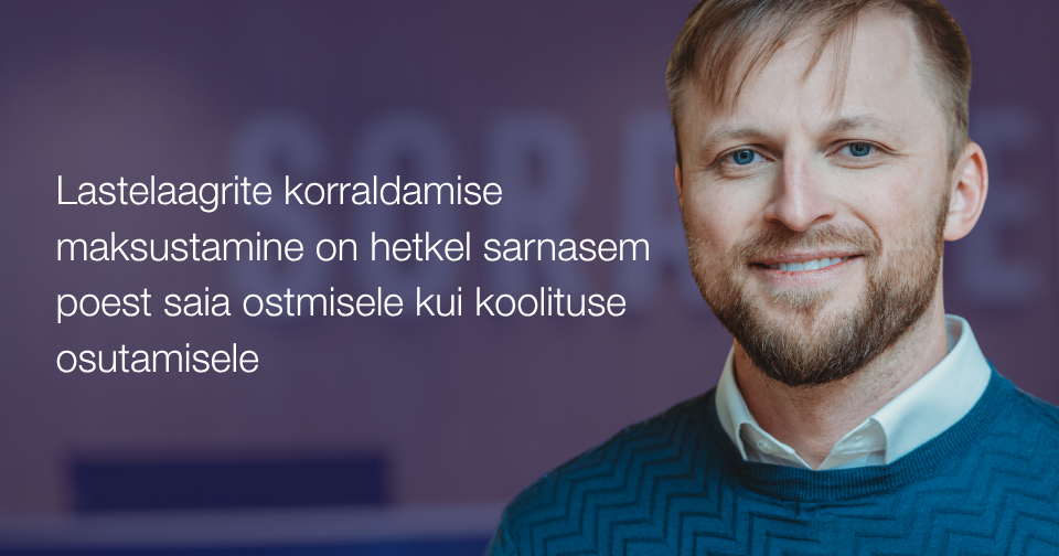 Lastelaagrite korraldamise maksustamine on hetkel sarnasem poest saia ostmisele kui koolituse osutamisele. Sorainen. Pildil: Kaido Künnapas