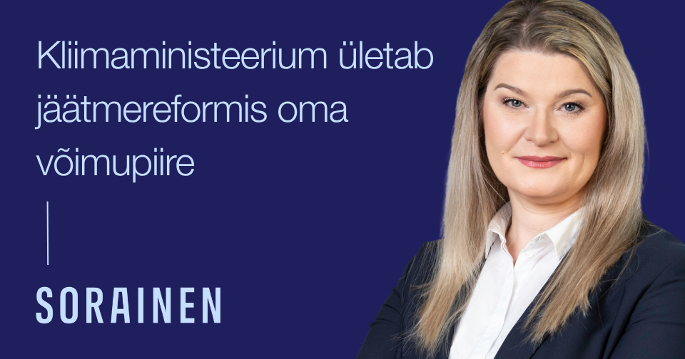 Kliimaministeerium ületab jäätmereformis oma võimupiire. Sorainen. Fotol: Ulrika Paavle