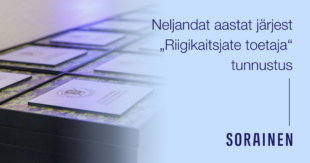 Neljandat aastat järjest „Riigikaitsjate toetaja“ tunnustus