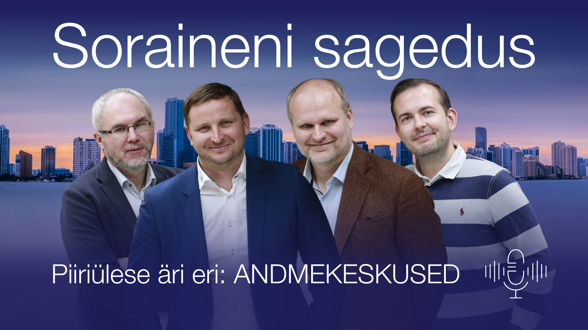 Soraineni sagedus piiriülese äri eri: andmekeskused