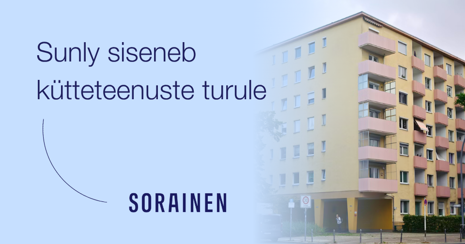 Sunly siseneb kütteteenuste turule. Sorainen
